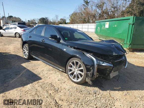 2020 Cadillac CT4 Sport z VIN 1G6DG5RK5L0155519, wystawiony jako Copart lot #43221865 z przebiegiem Nie podano mil oraz Czysty tytuł • Clean title. Historia ofert i sprzedaży dostępna na DreamBid. Obrazek 4.