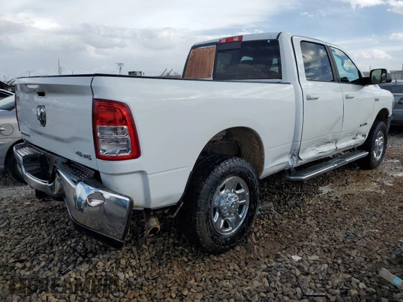 2021 Ram 2500 Big Horn with VIN 3C6UR5DJ7MG522382, listed as a Copart auction lot 44775674 with 54,499 mi miles. Bid and sale history available at carsss.com. Image 3.