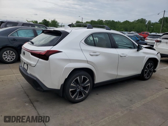 2024 Lexus UX 250h Premium with VIN JTHP9JBH4R2071876, listed as a Copart auction lot 52917834 with 11,511 mi miles and Salvage title. Bid and sale history available at DreamBid. Image 3.