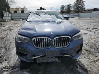 2020 BMW X4 xDrive30i with VIN 5UX2V1C02LLZ32858, listed as a Copart auction lot 42176563 with 0 mi miles. Bid and sale history available at carsss.com. Image 5.