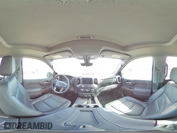 2020 GMC Sierra 1500 Denali with VIN 1GTU9FEL1LZ109497, listed as a Copart auction lot 57228625 with 54,267 mi miles and Salvage title. Bid and sale history available at DreamBid. Image 14.