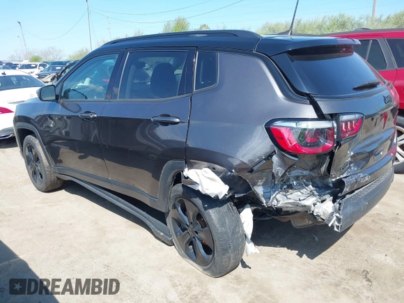 2021 Jeep Compass Latitude z VIN 3C4NJDBB4MT555101, wystawiony jako IAAI lot #42086222 z przebiegiem 45 785 mil mil oraz . Historia ofert i sprzedaży dostępna na DreamBid. Obrazek 14.