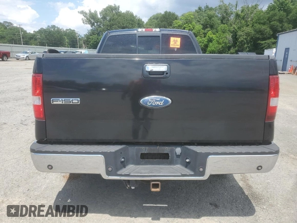 2006 Ford F-150 XLT with VIN 1FTPW12566FB16319, listed as a Copart auction lot 56421535 with 159,628 mi miles and Salvage title. Bid and sale history available at DreamBid. Image 6.