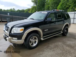 2006 Ford Explorer Eddie Bauer z VIN 1FMEU74866UB11281, wystawiony jako Copart lot #55415335 z przebiegiem 149 604 mil mil oraz Czysty tytuł • Clean title. Historia ofert i sprzedaży dostępna na DreamBid. Obrazek 1.