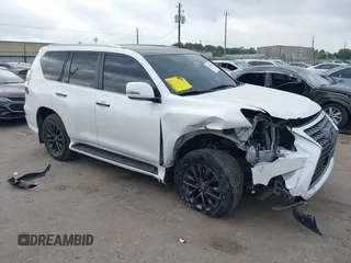 2020 Lexus GX 460 Premium z VIN JTJAM7BXXL5246683, wystawiony jako IAAI lot #42067705 z przebiegiem 118 780 mil mil oraz . Historia ofert i sprzedaży dostępna na DreamBid. Obrazek 1.