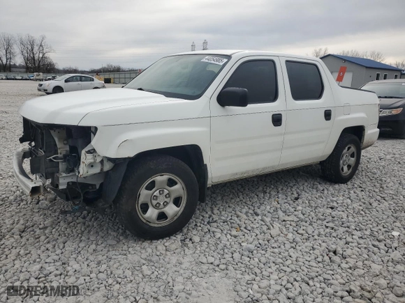 2013 Honda Ridgeline RT with VIN 5FPYK1F23DB010712, listed as a Copart auction lot 44054985 with 98,901 mi miles and Salvage Title. Bid and sale history available at carsss.com. Image 1.