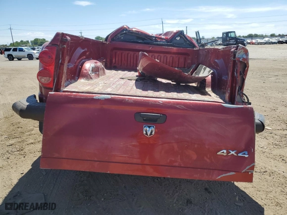 2007 Dodge Ram 3500 SLT with VIN 3D7MX48A17G791667, listed as a Copart auction lot 59954314 with 0 mi miles and Salvage Title. Bid and sale history available at carsss.com. Image 6.