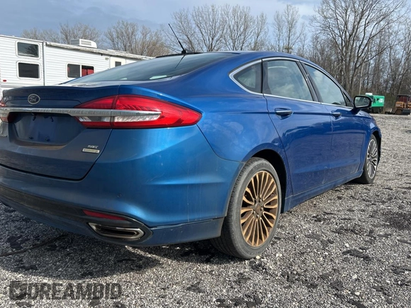2017 Ford Fusion SE with VIN 3FA6P0H90HR104546, listed as a Copart auction lot 55855145 with 117,398 mi miles and Clean Title. Bid and sale history available at carsss.com. Image 4.