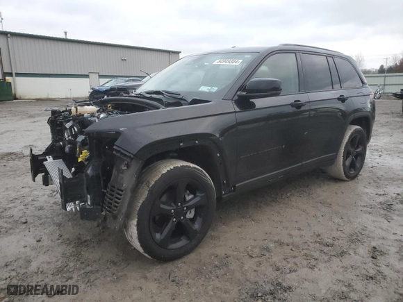 2023 Jeep Grand Cherokee Limited with VIN 1C4RJHBG0PC530104, listed as a Copart auction lot 84949304 with 20,366 mi miles and Non Repairable. Bid and sale history available at carsss.com. Image 1.