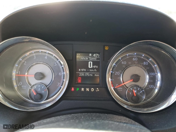 2014 Chrysler Town & Country Touring with VIN 2C4RC1BG6ER292359, listed as a Copart auction lot 53326315 with 205,175 mi miles and Salvage Title. Bid and sale history available at carsss.com. Image 9.