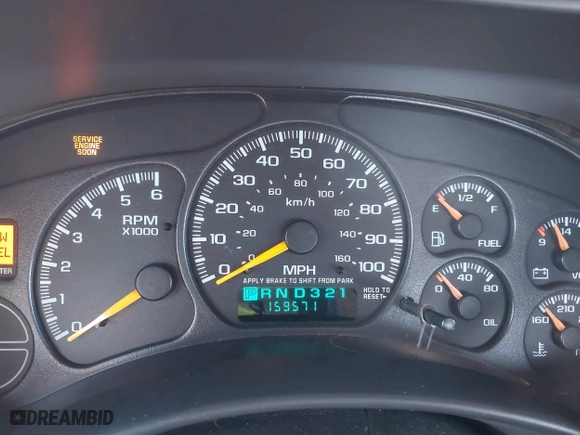 2000 Chevrolet Silverado 1500 LS with VIN 2GCEK19T0Y1205109, listed as a IAAI auction lot 41999548 with 159,571 mi miles. Bid and sale history available at carsss.com. Image 7.