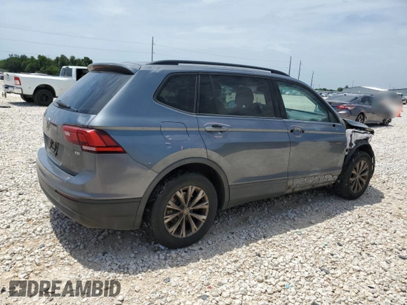 2018 Volkswagen Tiguan S z VIN 3VV1B7AX9JM068669, wystawiony jako Copart lot #56676365 z przebiegiem 178 679 mil mil oraz Szkoda całkowita • Salvage title. Historia ofert i sprzedaży dostępna na DreamBid. Obrazek 3.