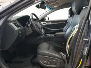 2018 Genesis G80 3.8L with VIN KMHGN4JE5JU260773, listed as a Copart auction lot 73008914 with 44,306 mi miles and Salvage Title. Bid and sale history available at carsss.com. Image 7.