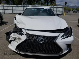 2020 Lexus ES 350 F Sport with VIN 58AGZ1B10LU079493, listed as a Copart auction lot 51712005 with 57,765 mi miles and Salvage title. Bid and sale history available at DreamBid. Image 5.