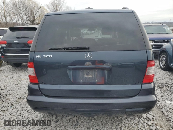 2002 Mercedes-Benz M-Class with VIN 4JGAB54E62A292019, listed as a Copart auction lot 81493604 with 305,098 mi miles and Salvage Title. Bid and sale history available at carsss.com. Image 6.