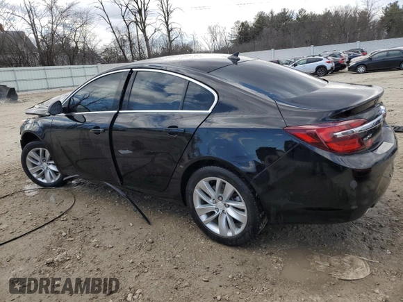 2014 Buick Regal with VIN 2G4GK5EXXE9318177, listed as a Copart auction lot 50540725 with 91,157 mi miles and Non Repairable. Bid and sale history available at DreamBid. Image 2.