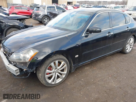 2006 Infiniti M45 Sport with VIN JNKBY01E36M201922, listed as a IAAI auction lot 41461630 with 1 mi miles. Bid and sale history available at carsss.com. Image 2.