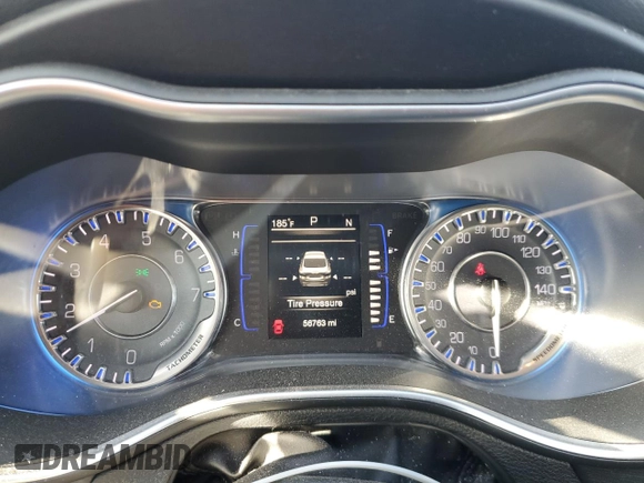 2016 Chrysler 200 Limited with VIN 1C3CCCAB8GN146587, listed as a Copart auction lot 50133145 with 56,763 mi miles and Salvage Title. Bid and sale history available at carsss.com. Image 9.