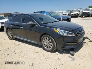 2017 Hyundai Sonata Sport with VIN 5NPE34AF2HH580647, listed as a Copart auction lot 52168185 with 149,613 mi miles and Salvage Title. Bid and sale history available at DreamBid. Image 4.
