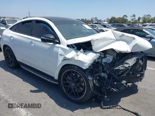 2023 Mercedes-Benz GLE 53 AMG with VIN 4JGFD6BB4PA959059, listed as a IAAI auction lot 42353629 with 20,927 mi miles and . Bid and sale history available at DreamBid. Image 1.