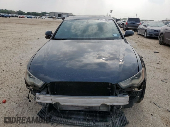 2014 Audi A6 Premium Plus with VIN WAUGFAFC7EN153034, listed as a Copart auction lot 57344305 with 82,837 mi miles and Salvage title. Bid and sale history available at DreamBid. Image 5.