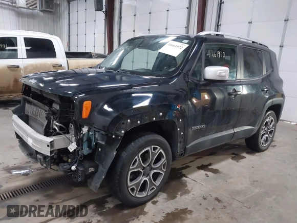 2017 Jeep Renegade Limited z VIN ZACCJBDB4HPG64163, wystawiony jako IAAI lot #41661972 z przebiegiem 68 335 mil mil oraz . Historia ofert i sprzedaży dostępna na DreamBid. Obrazek 18.