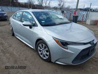 2022 Toyota Corolla LE with VIN 5YFEPMAE3NP297460, listed as a IAAI auction lot 41688004 with 69,250 mi miles. Bid and sale history available at carsss.com. Image 1.
