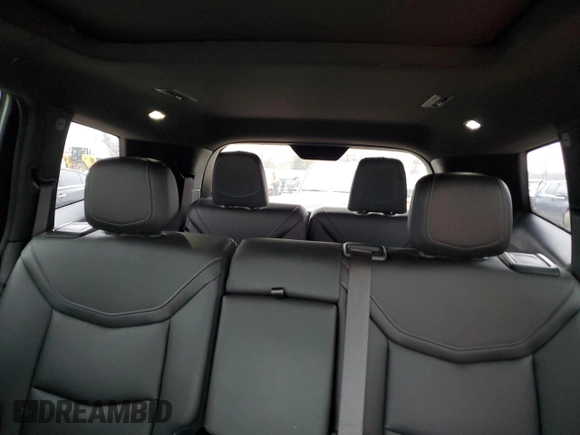 2024 Cadillac XT6 FWD Luxury with VIN 1GYKPAR47RZ720446, listed as a Copart auction lot 43964105 with 10,728 mi miles and Salvage Title. Bid and sale history available at carsss.com. Image 10.