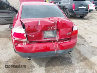 2003 Audi A4 3.0L with VIN WAULT68E23A254280, listed as a IAAI auction lot 42492694 with Not provided miles and . Bid and sale history available at DreamBid. Image 6.