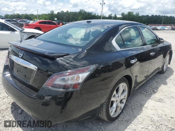 2012 Nissan Maxima SV with VIN 1N4AA5AP4CC841371, listed as a Copart auction lot 60878515 with 74,214 mi miles and Salvage title. Bid and sale history available at DreamBid. Image 3.