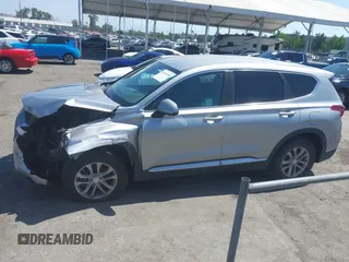 2020 Hyundai Santa Fe SE with VIN 5NMS23AD2LH220153, listed as a IAAI auction lot 42344499 with 28,346 mi miles and . Bid and sale history available at DreamBid. Image 15.