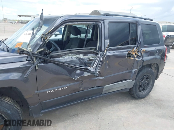 2017 Jeep Patriot Sport SE с VIN 1C4NJPBA0HD118829, выставлен на аукционе IAAI как лот 42631635 с пробегом 123 414 миль миль и . История ставок и продаж доступна на DreamBid. Изображение 6.