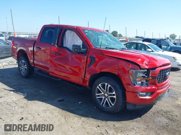 2023 Ford F-150 XL with VIN 1FTFW1E52PKD45404, listed as a IAAI auction lot 40365362 with 9,374 mi miles. Bid and sale history available at carsss.com. Image 1.