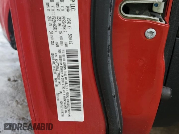 2014 Dodge Journey SXT z VIN 3C4PDDBG5ET290590, wystawiony jako Copart lot #57758595 z przebiegiem 87 443 mil mil oraz Szkoda całkowita • Salvage title. Historia ofert i sprzedaży dostępna na DreamBid. Obrazek 13.