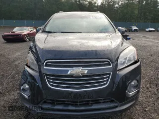 2016 Chevrolet Trax LTZ with VIN KL7CJRSB7GB649707, listed as a Copart auction lot 51951785 with 158,613 mi miles and Salvage Title. Bid and sale history available at carsss.com. Image 5.