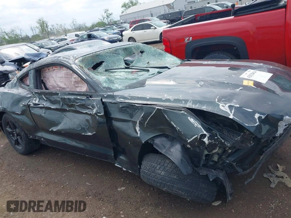 2015 Ford Mustang V6 with VIN 1FA6P8AMXF5369181, listed as a IAAI auction lot 42028414 with 88,344 mi miles and . Bid and sale history available at DreamBid. Image 14.