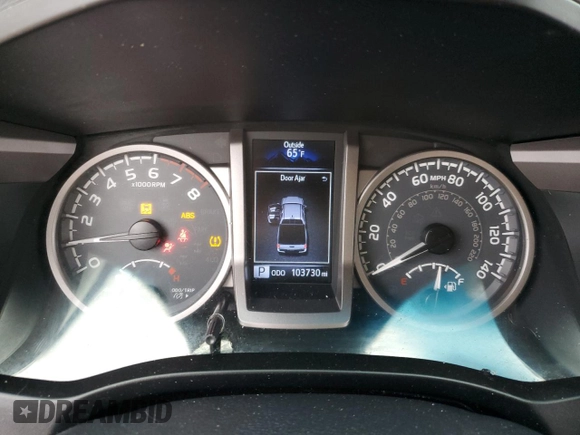 2017 Toyota Tacoma SR5 z VIN 3TMAZ5CN8HM040978, wystawiony jako Copart lot #58813575 z przebiegiem 103 730 mil mil oraz Nie do naprawy • Non repairable. Historia ofert i sprzedaży dostępna na DreamBid. Obrazek 9.