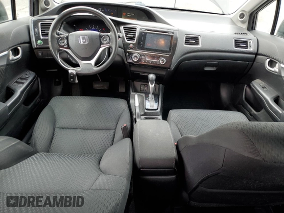 2015 Honda Civic EX with VIN 2HGFB2F85FH565301, listed as a Copart auction lot 54958005 with 114,635 mi miles and Salvage Title. Bid and sale history available at DreamBid. Image 8.