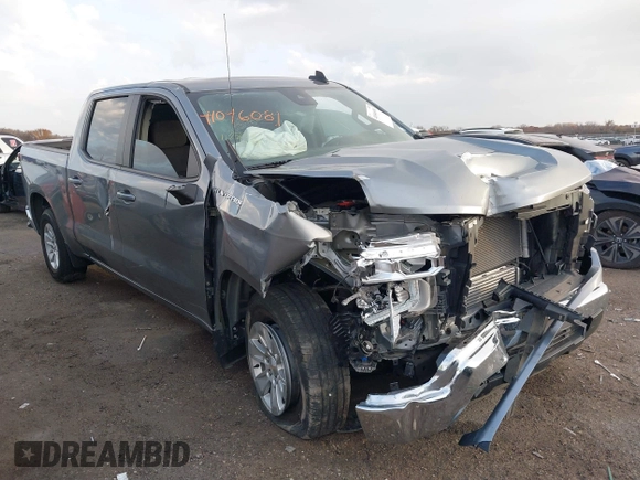 2023 Chevrolet Silverado 1500 LT with VIN 3GCPACEK6PG247648, listed as a IAAI auction lot 41046081 with 32,934 mi miles and . Bid and sale history available at DreamBid. Image 6.