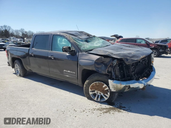 2016 Chevrolet Silverado 1500 LT with VIN 3GCUKREC0GG213703, listed as a Copart auction lot 47558925 with 126,015 mi miles and Salvage Title. Bid and sale history available at DreamBid. Image 4.