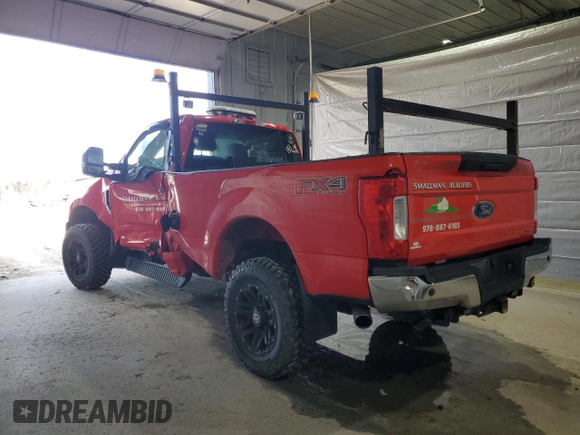 2017 Ford F-250 XLT with VIN 1FTBF2B60HEE40416, listed as a Copart auction lot 50494345 with Not provided miles and Salvage title. Bid and sale history available at DreamBid. Image 2.