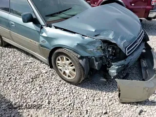2001 Subaru Legacy Outback L.L. Bean with VIN 4S3BH806317663009, listed as a Copart auction lot 52252515 with 147,492 mi miles and Salvage title. Bid and sale history available at DreamBid. Image 11.