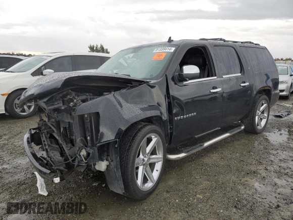 2012 Chevrolet Suburban LT with VIN 1GNSCJE03CR106478, listed as a Copart auction lot 81339414 with Not provided miles and Salvage title. Bid and sale history available at DreamBid. Image 1.
