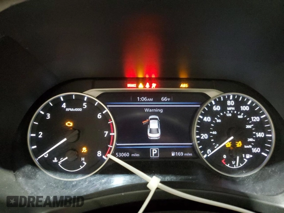 2022 Nissan Sentra SV with VIN 3N1AB8CV9NY290274, listed as a Copart auction lot 50655435 with 53,060 mi miles and Salvage Title. Bid and sale history available at DreamBid. Image 9.