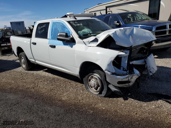 2022 Ram 2500 Tradesman with VIN 3C6UR4CJ5NG296596, listed as a Copart auction lot 60593573 with 0 mi miles. Bid and sale history available at carsss.com. Image 4.