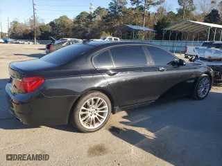 2013 BMW 7 Series 740Li with VIN WBAYE4C54DD137568, listed as a Copart auction lot 43586685 with 181,796 mi miles and Clean Title. Bid and sale history available at carsss.com. Image 3.