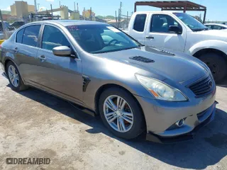 2013 Infiniti G37 Sedan Journey with VIN JN1CV6AP8DM303719, listed as a IAAI auction lot 41949490 with 154,796 mi miles. Bid and sale history available at carsss.com. Image 1.