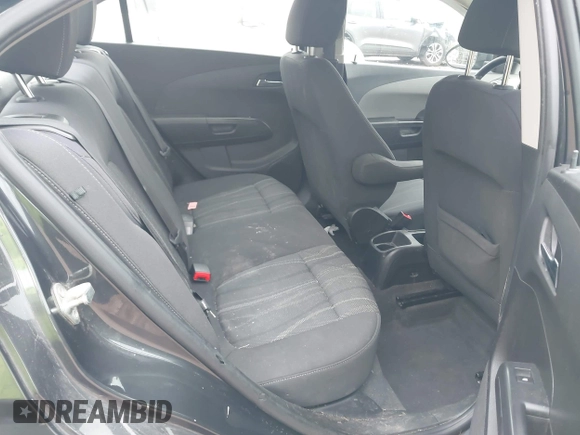 2014 Chevrolet Sonic LT with VIN 1G1JC5SH1E4236385, listed as a IAAI auction lot 42066948 with 126,200 mi miles and . Bid and sale history available at DreamBid. Image 8.