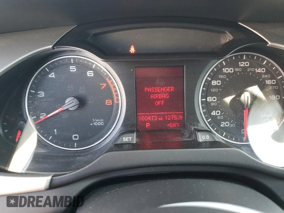 2011 Audi A4 Premium с VIN WAUAFAFL9BN029462, выставлен на аукционе Copart как лот 56207985 с пробегом 160 473 миль миль и Списание • Salvage title. История ставок и продаж доступна на DreamBid. Изображение 9.