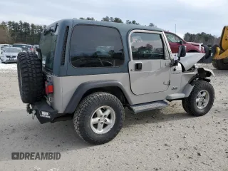 2001 Jeep Wrangler SE with VIN 1J4FA29P81P376340, listed as a Copart auction lot 88975565 with 164,257 mi miles and Clean Title. Bid and sale history available at carsss.com. Image 3.